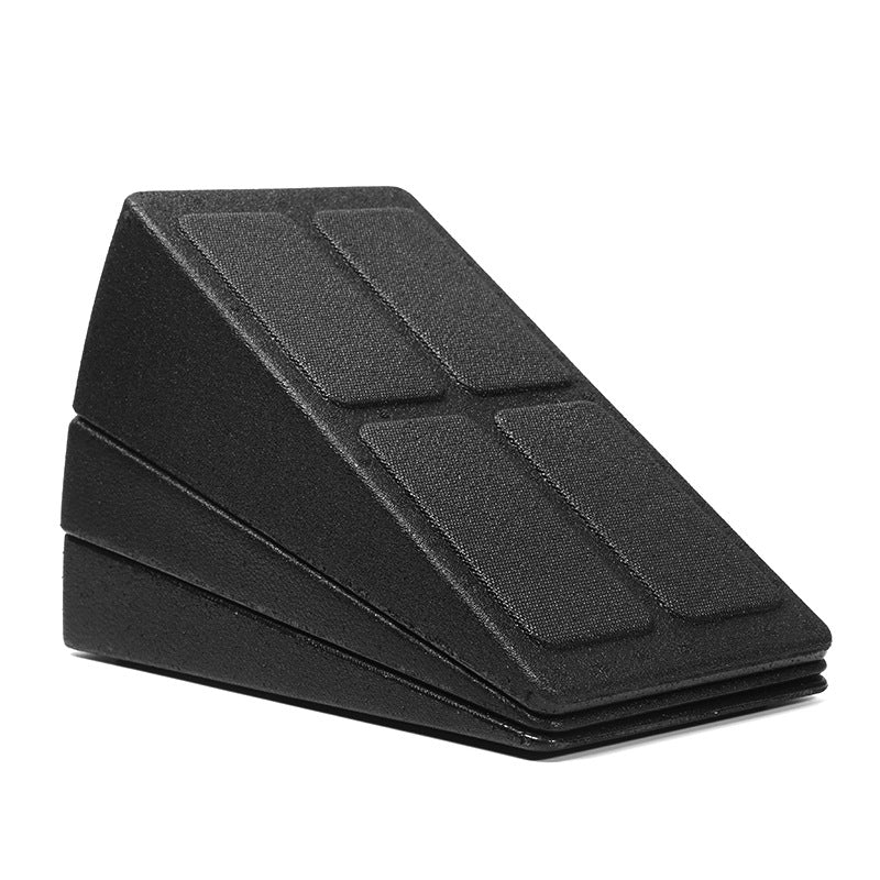 Tilt Pedal Stretching Board Yoga Fitness Squat Foot Mat Leg Stretching Tilt Board Adjustable 3-Piece Set