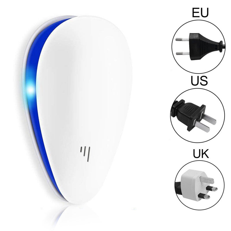 Ultrasonic Pest Repeller Mosquito Killer Electronic Repellent Anti Rodent Mice Cockroach Rat Spider Insect
