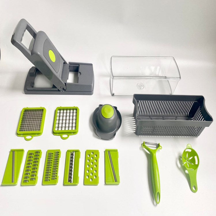 Kitchen Multifunctional Vegetable Cutter Potato Dicer Slicer Cucumber Shredder Home Multifunctional Vegetable Cutter